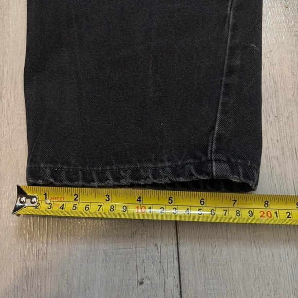 Levi's black denim jeans Men Size W42 x 32L - Picture 6 of 8